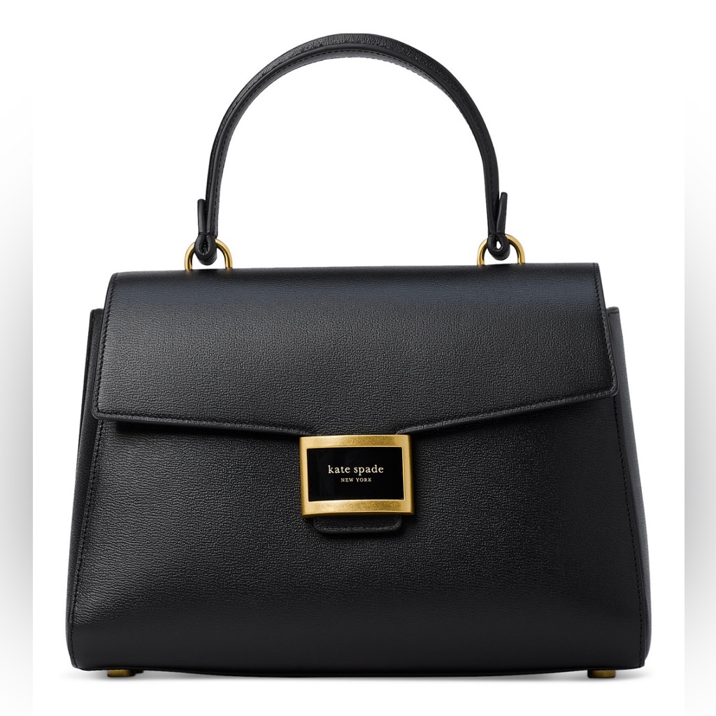 Kate Spade New York Katy Top Handle Satchel/Handbag/Black/Nwt
